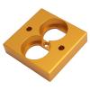 EIMSOAH HiFi Speaker Connection Plate, High-Performance Home Theater Wall Outlet, Aluminum Alloy (Gold) view 3