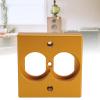 EIMSOAH HiFi Speaker Connection Plate, High-Performance Home Theater Wall Outlet, Aluminum Alloy (Gold) view 4