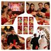 Chinese New Year Red Envelopes, 6-Pack, 3D Embossed Lunar Glitter view 4