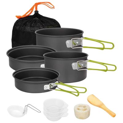 Camping Cookware Set for Outdoor Cooking
