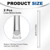 QUARKZMAN 2-Piece 10 mm x 500 mm Hardened Chrome-Plated Steel Guide Rods view 2