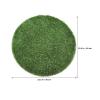 Angoily Green Artificial Grass Mat with Artistic Design view 2