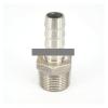 YZWRWRMKTB 3/8" BSPT Male x 8 mm Hose Barb, 304 Stainless Steel Fitting, 230 PSI view 1
