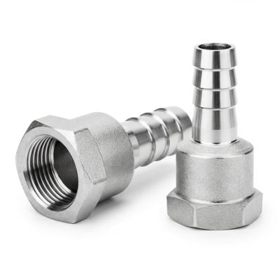 YIZOR 2-Piece 25 mm Hose Barb to 3/4" BSP Female Thread Fitting