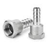 YIZOR 2-Piece 25 mm Hose Barb to 3/4" BSP Female Thread Fitting view 1