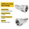 YIZOR 2-Piece 25 mm Hose Barb to 3/4" BSP Female Thread Fitting view 3