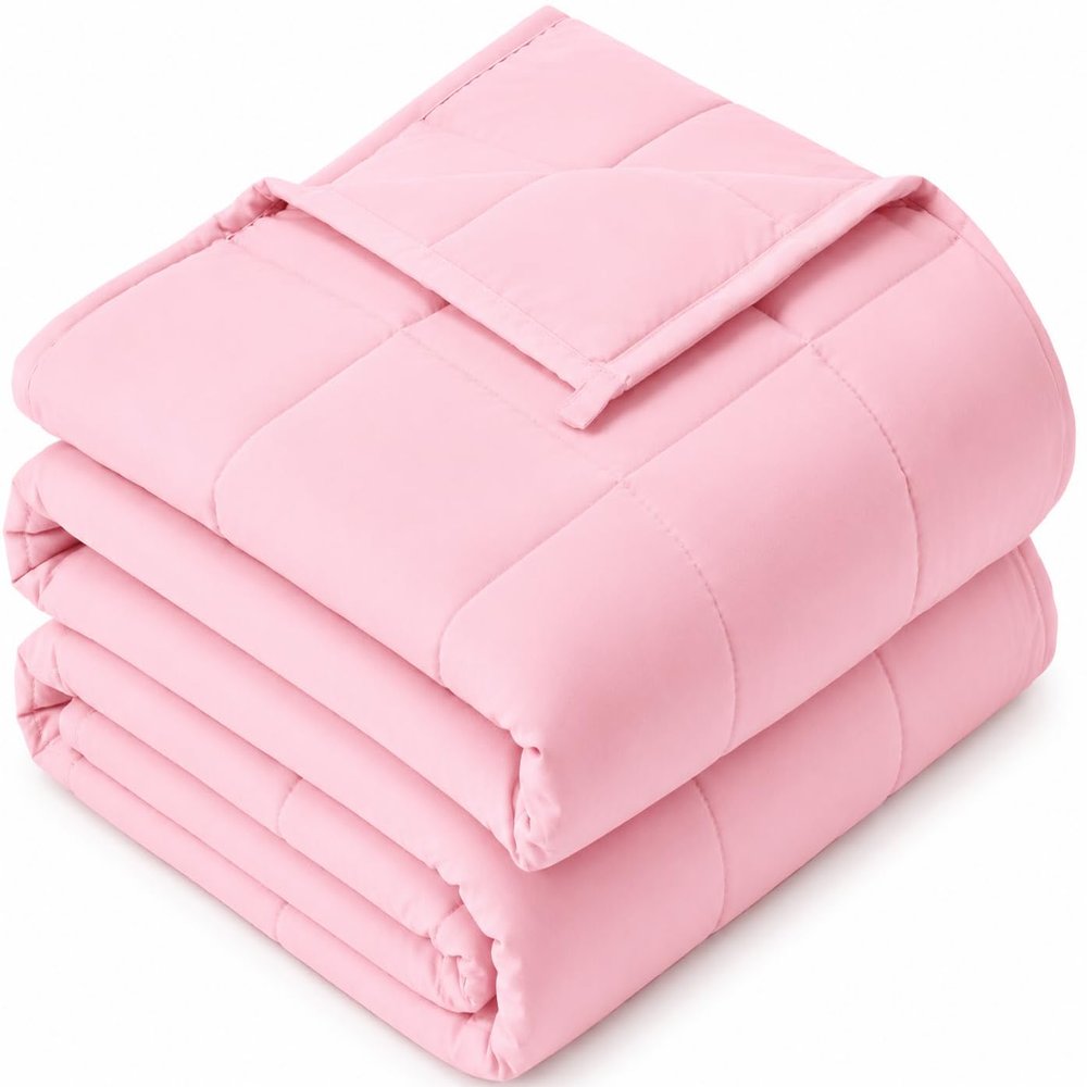 Sivio Weighted Blanket, 9 kg, Pink, 150 x 200 cm
