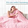 Sivio Weighted Blanket, 9 kg, Pink, 150 x 200 cm view 2