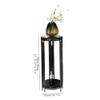 YHxFlux Lightweight Luxury Bonsai Stand with Stainless Steel and Marble, Medium view 2