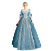 Women's Rococo Ball Gown Gothic Victorian Dress Costume, Floral, Medium view 1