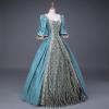Women's Rococo Ball Gown Gothic Victorian Dress Costume, Floral, Medium view 4