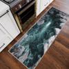 3D Optical Illusion Rug Runner 60 x 240 cm, Washable Non-Slip Hallway Runner, Abstract Short-Pile Design view 2