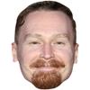 Coy Jandreau (Beard) Cardboard Mask view 1