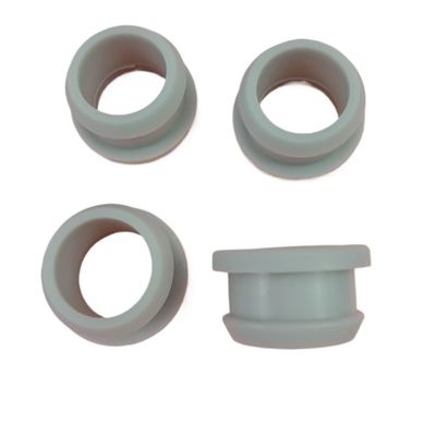 Round Gray Silicone Hole Plugs, 4.5–50.6 mm, 1/2/5 Pieces