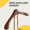 HTDRE Multifunctional Solid Wood Suit Valet Stand with Trouser Holder and Storage view 4