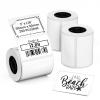Direct Thermal Label Paper, 3 Rolls, 50 x 30 mm, 230 Labels/Roll view 1