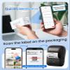 Direct Thermal Label Paper, 3 Rolls, 50 x 30 mm, 230 Labels/Roll view 3