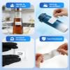 Direct Thermal Label Paper, 3 Rolls, 50 x 30 mm, 230 Labels/Roll view 4