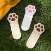SXRQ 4-Pack Cat Paw Hygienic Toilet Seat Lifters with Adhesive Backing view 4