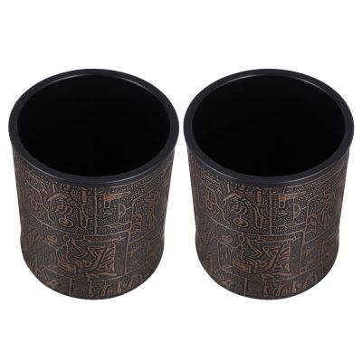 Veemoon Egyptian Dice Cups, 2-Piece Set