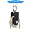 POPETPOP Fitness Lifting Pulley with Bearing, Quiet Aluminum Alloy, Corrosion-Resistant, for Home Strength Training view 4
