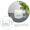 Healvian Transparent Glass Beverage Cup, 500 ml, with Handle view 3