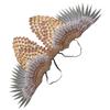 Owl Costume Wings for Children, Coffee-Colored Nonwoven Fabric view 1