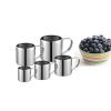 Stainless Steel Milk Frothing Pitcher, 2 oz view 3