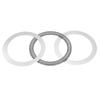 QUARKZMAN AXK140180 Thrust Needle Roller Bearing with 2 Washers, Chrome Steel, 140 mm ID, 180 mm OD, 7 mm Thick view 1