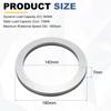 QUARKZMAN AXK140180 Thrust Needle Roller Bearing with 2 Washers, Chrome Steel, 140 mm ID, 180 mm OD, 7 mm Thick view 2