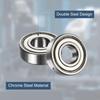 QUARKZMAN 6-Pack 6001 ZZ Deep Groove Ball Bearings, 12 x 28 x 8 mm, ABEC 5 view 3