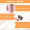 QUARKZMAN 328 ft Long Copper Jewelry Craft Wire, 28 Gauge, Pink view 3
