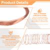QUARKZMAN Pure Copper Wire, Bare T2 Copper, 28 Gauge (0.3 mm), 2-Pack, 118 ft (36 m) view 3