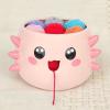Yarn Bowl with Cute Cartoon Design and Large Accessory Holder view 3
