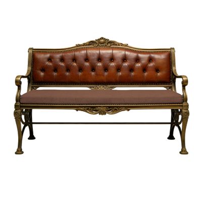 GUOZHEN Custom Bench Cushion 40 x 78 cm, Brown