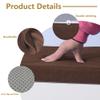 GUOZHEN Custom Bench Cushion 40 x 78 cm, Brown view 4