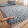 JIANINGHOME Flannel Fitted Sheet 180 x 200 cm, Super Soft and Warm view 1