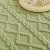 JIANINGHOME Flannel Fitted Sheet 180 x 200 cm, Super Soft and Warm view 4
