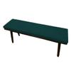 JIAFANG Custom Bench Cushion 48 x 180 cm, Non-Slip Underside, Zipper, Green view 1