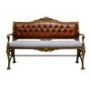GUOZHEN Custom Bench Cushion 42 x 58 cm, Non-Slip Bottom, Washable Removable Cover, Light Gray view 1