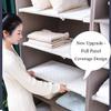 Adjustable No-Drill Metal Closet Organizer Rack view 3