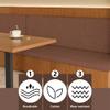 WEIZERO Custom Bench Cushion 57 x 96 cm, Brown view 3