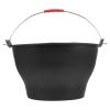 SHINEOFI Sturdy Plastic Construction Bucket with Handle, Tip-Resistant Mixing Bucket, Compact and Versatile, Random Style view 1