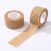 Healvian Self-Adhesive Elastic Bandage Rolls, 6 Pieces, 2.5 cm Wide, Skin-Tone, Quiet and Non-Slip, for Finger and Toe Bandaging in Sports view 4