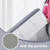 GOUBO Custom Bench Cushion 58 x 90 cm, Non-Slip, Removable and Washable, Light Gray view 4