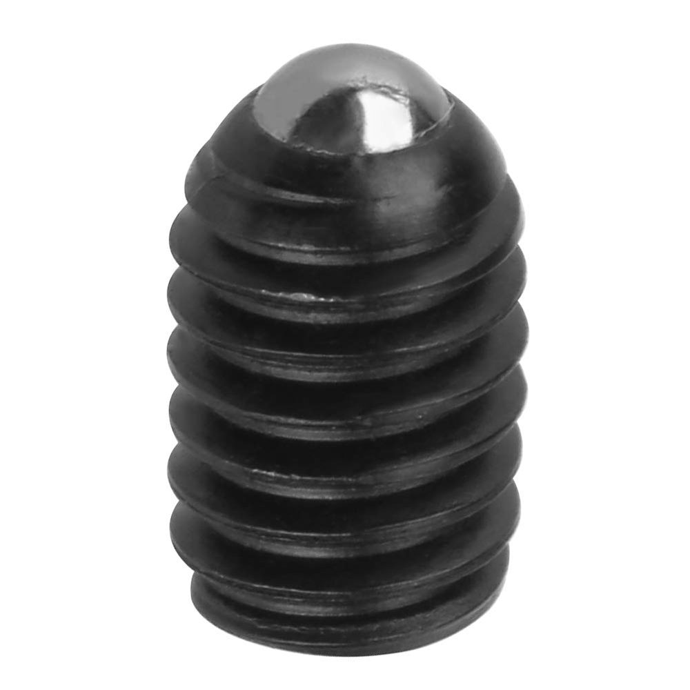 RhineCart Basics Durable M4 Thread Hex Socket Steel Ball Plunger Set for Clamps, 10-Piece (M4 x 6, 10 pcs.)