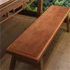 1-Piece Long Bench Cushion, Anti-Slip, 30 x 80 cm, Coffee view 2