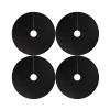 ETUELNOPT Tree Mulch Ring Protection Mats, 6-Pack, Black, 32 x 32 x 4 cm view 1