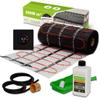 Mi-Heat Electric Underfloor Heating 200 W/m, 3.0 m Set with TH11 WiFi Thermostat, Black view 1