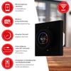 Mi-Heat Electric Underfloor Heating 200 W/m, 3.0 m Set with TH11 WiFi Thermostat, Black view 4